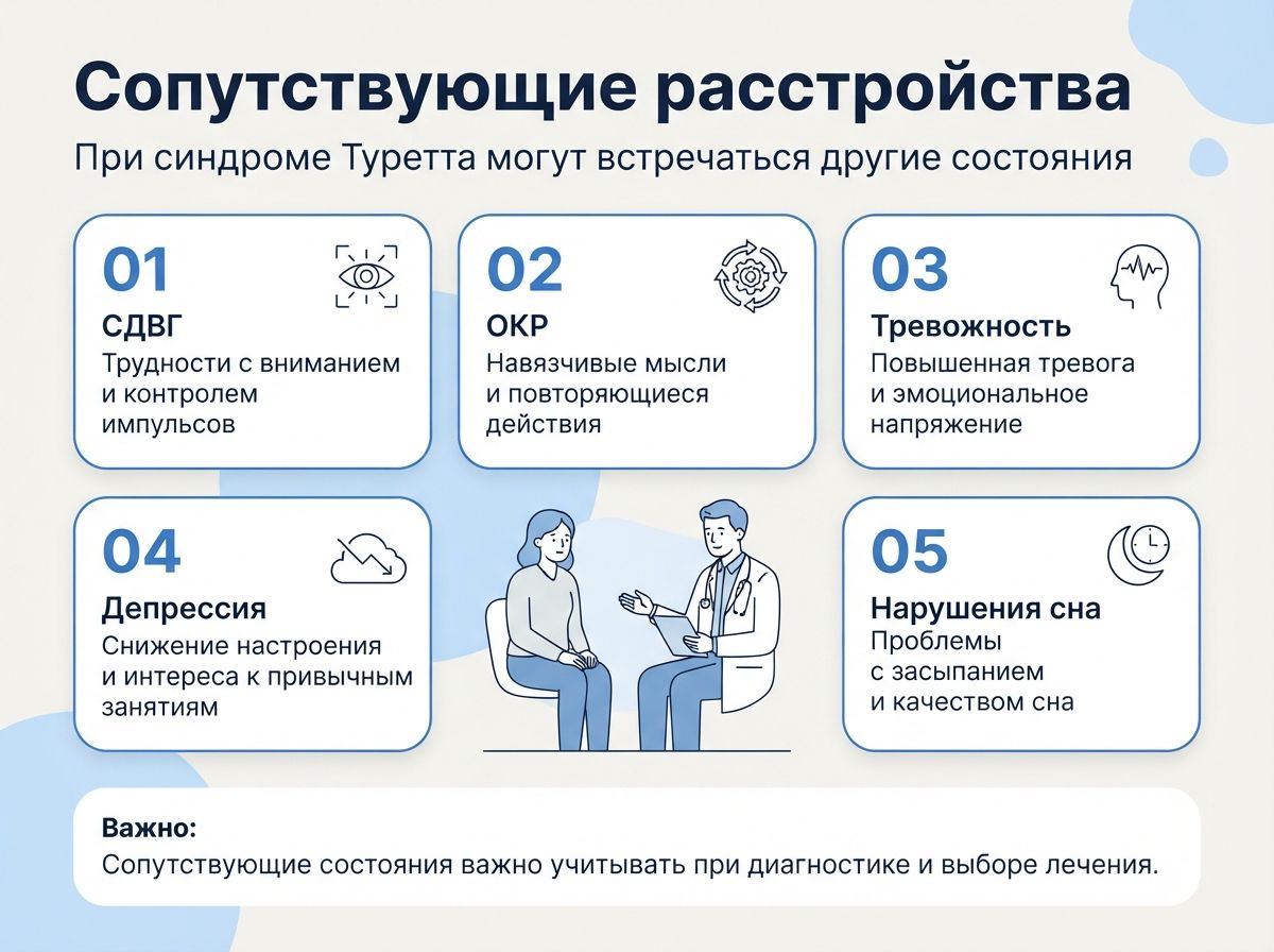 Лечение синдрома Туретта в Амурске инфографика